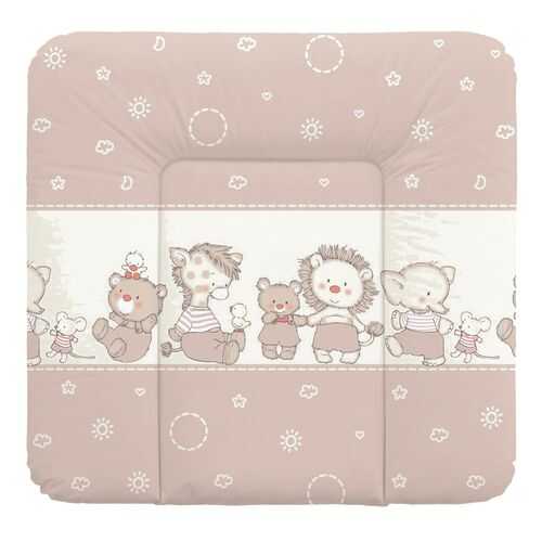 Матрас пеленальный Ceba Baby Ducklings brown на комод, 70x75 см в Детки