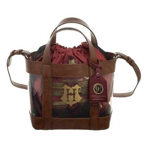 Сумка детская Bioworld Прозрачная Harry Potter Clear Tote With Cinch в Детки