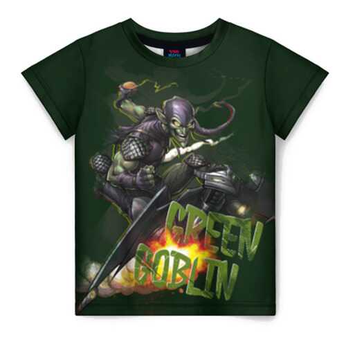 Детская футболка ВсеМайки 3D Green Goblin, размер 110 в Детки