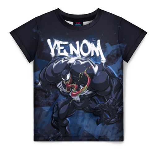 Детская футболка ВсеМайки 3D Venom comics, размер 116 в Детки