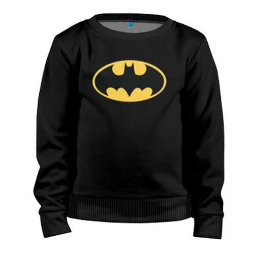 Детский свитшот ВсеМайки Batman logo, р. 140 в Детки