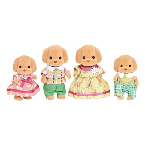 Игровой набор EPOCH Sylvanian Families Семья пуделей в Детки