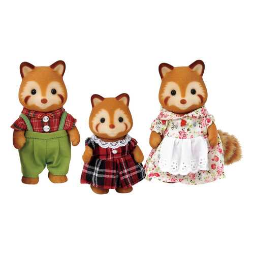 Игровой набор sylvanian families семья красных панд, 3 фигурки в Детки