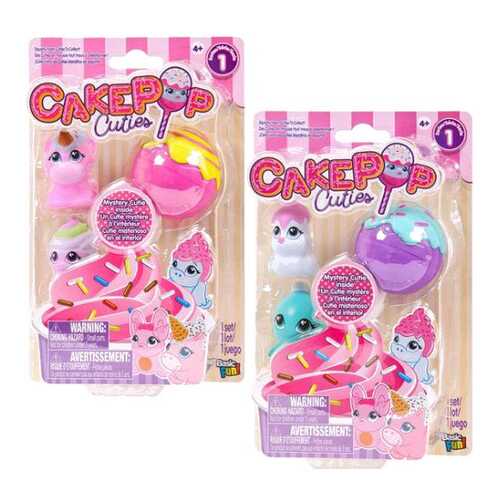 Набор игрушек Basic fun Cake Pop Cuties 1 серия 3 штуки в наборе 27170 в Детки