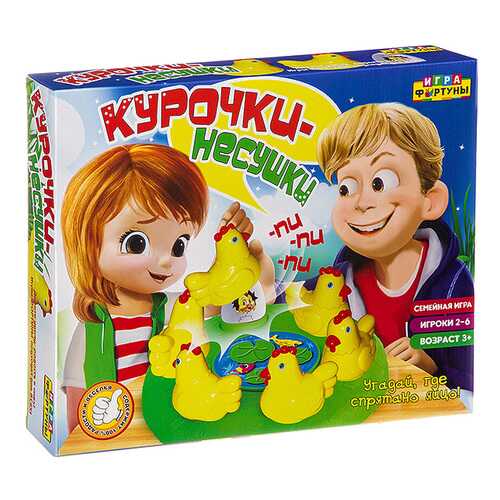 Настольная семейная игра Курочки-несушки в Детки