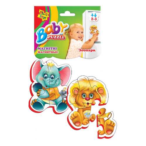 Пазл Vladi Toys Зоопарк в Детки