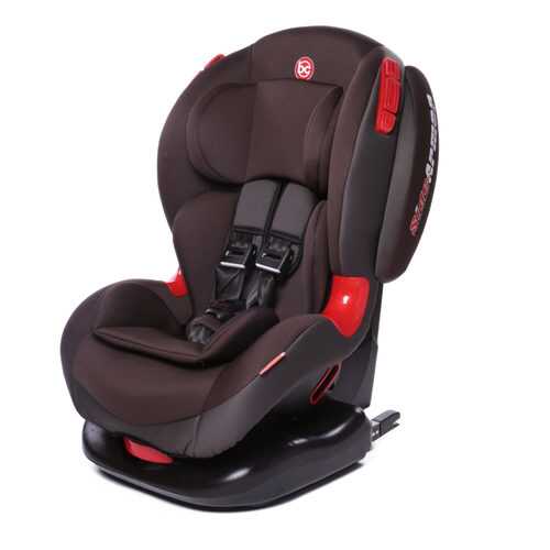 Автокресло Baby Care BC-120 ISOFIX коричневое, группа 1/2, 9-25 кг в Детки