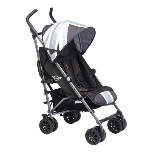 Коляска-трость EasyWalker Buggy Mini, бампер Union Jack Vintage B&W EMB10034SET в Детки