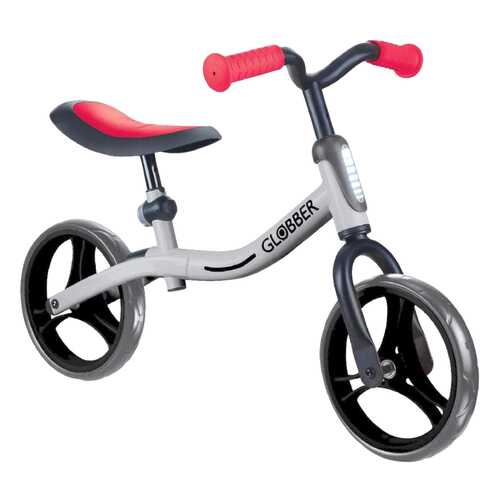 Беговел Globber Go Bike серо-красный в Детки