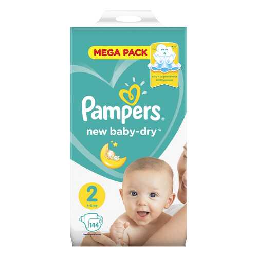 Подгузники Pampers New Baby-Dry Mini (4-8 кг) 144 шт. в Детки