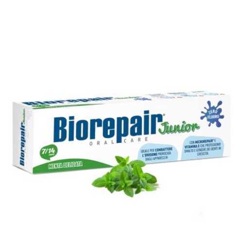 Biorepair Junior Mint - Детская зубная паста мятная 7-14 лет, 75 мл в Детки